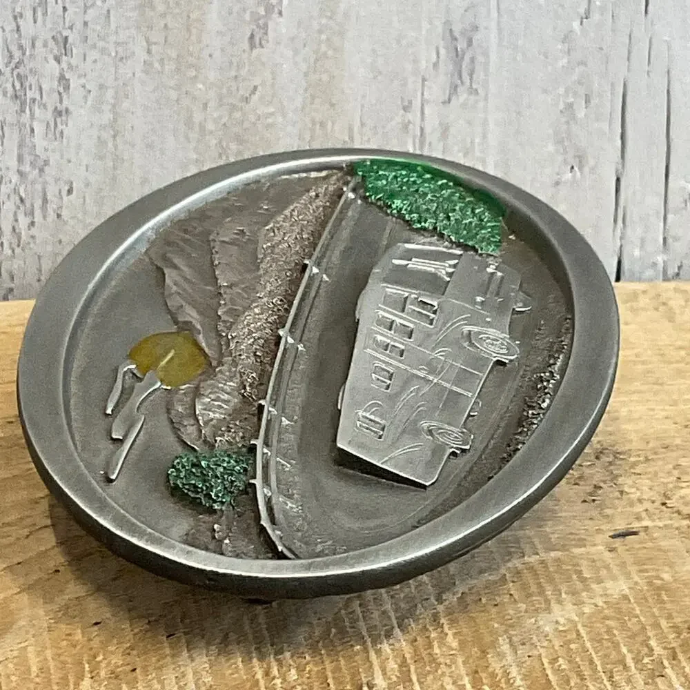 Bergamot Camper‎ Belt Buckle RV Camping Motor Home Limited Edition Outdoors